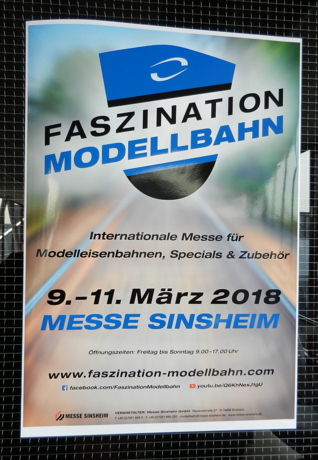 Termin 2018 - Faszination Modellbahn in Sinsheim vom 09. bis 11. Mrz 2018