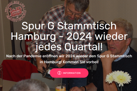 Spur G Stammtisch 2024 - Quartalsmig in der TRUDE. 