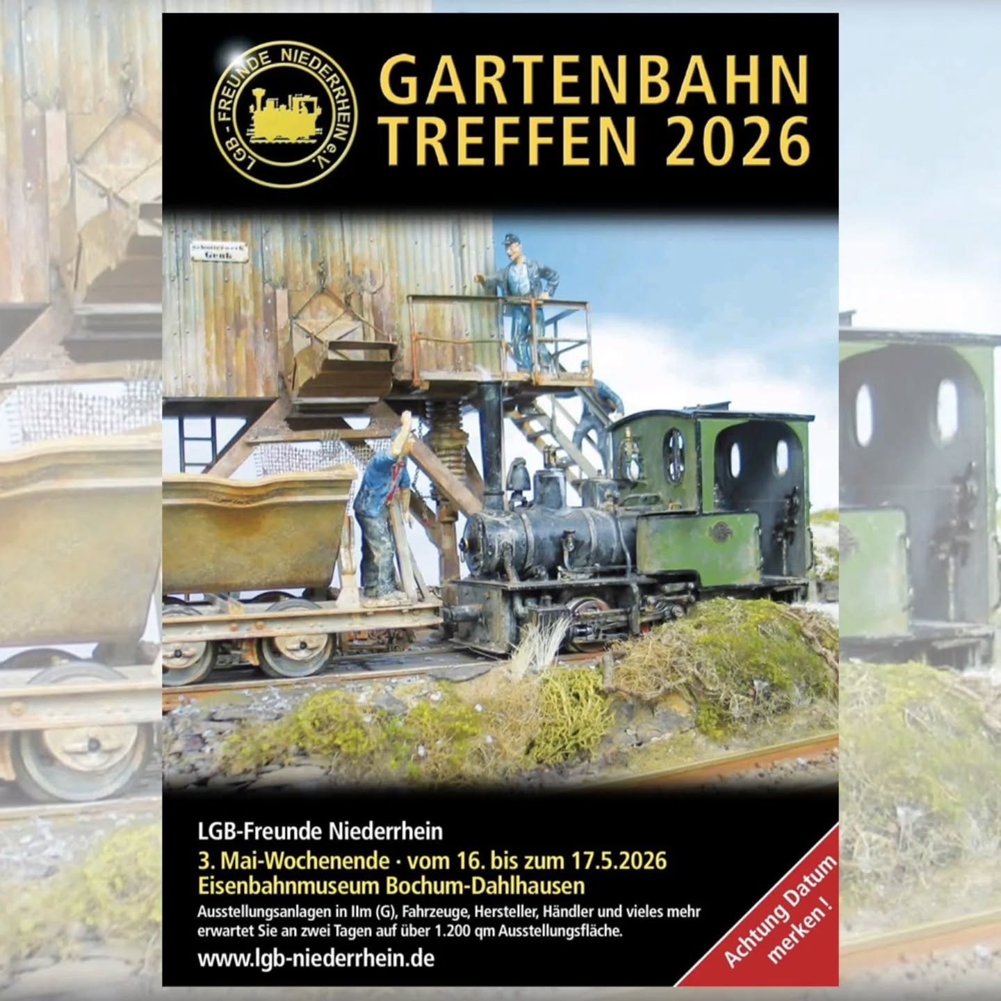 Gatenbahn Treffen 2026 - LGB-Freunde Niederrhein