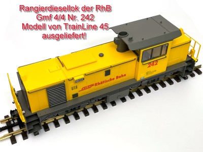 Trainline 45 - Gmf 4/4 - beim Kunden! 