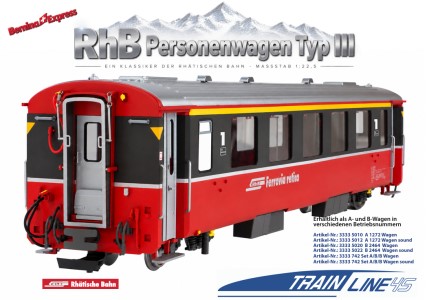 Train Line 45 - Erg�nzung zu den RhB EW III