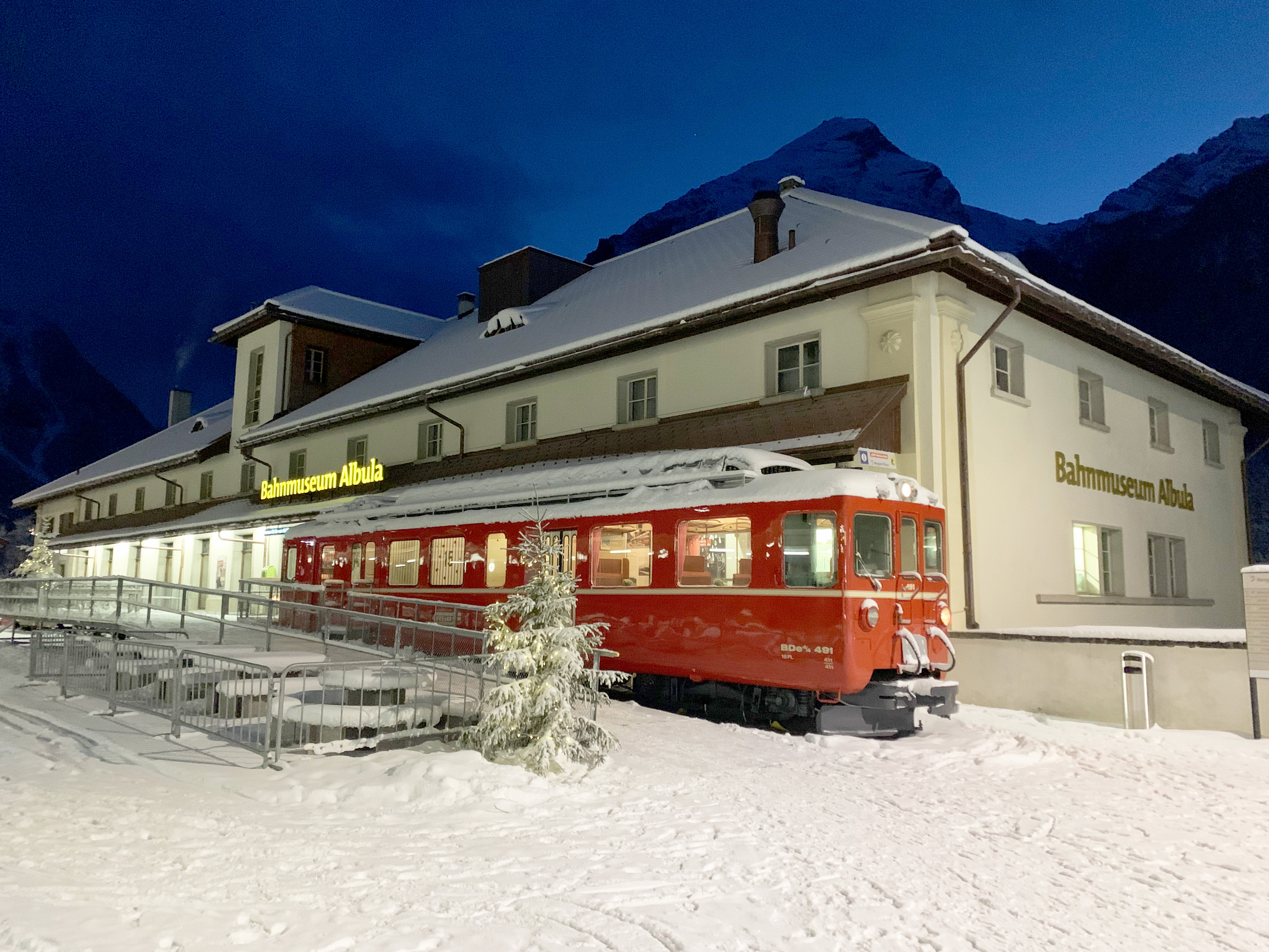 Wintersaisonstart Bahnmuseum Albula!!