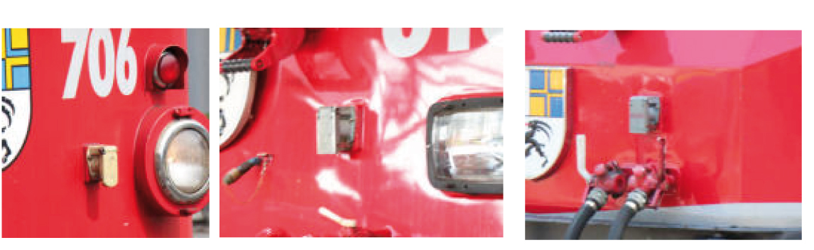 Die RhB verwendet seit Jahren die 18-polige UIC-Steckdose fr deren LBT-System (Lautsprecher/Beleuchtung/Trsteuerung). Daher befinden sich bis zum heutigen Tag an allen Fahrzeugen pro Seite mindestens eine UIC-Steckdose. In Zukunft sollen alle Fahrzeuge mit der neuen Steckdose (Keops Art. 2139) ausgerstet werden. Bis dahin und auch wahrscheinlich danach bleiben die bisherigen UIC-Steckdosen erhalten.