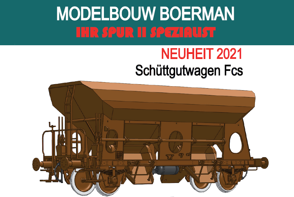 Bald verfügbar: Boermann Fcs Schotterwagen 