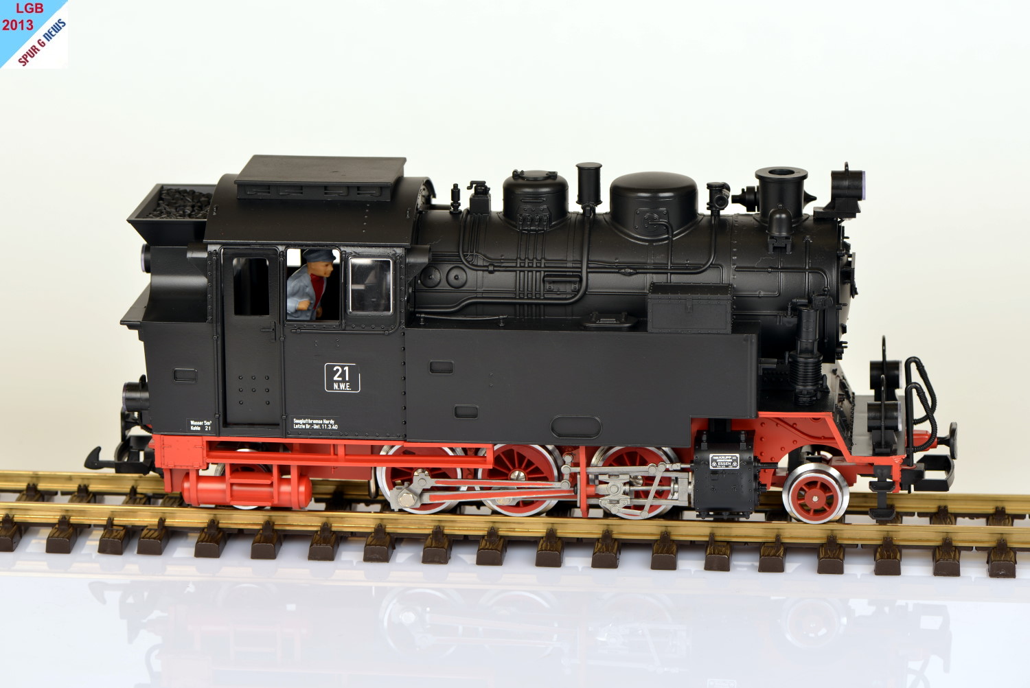 LGB Neuheit 2013 Nr. 27802 L - Dampflokomotive NWE 21 Epoche II