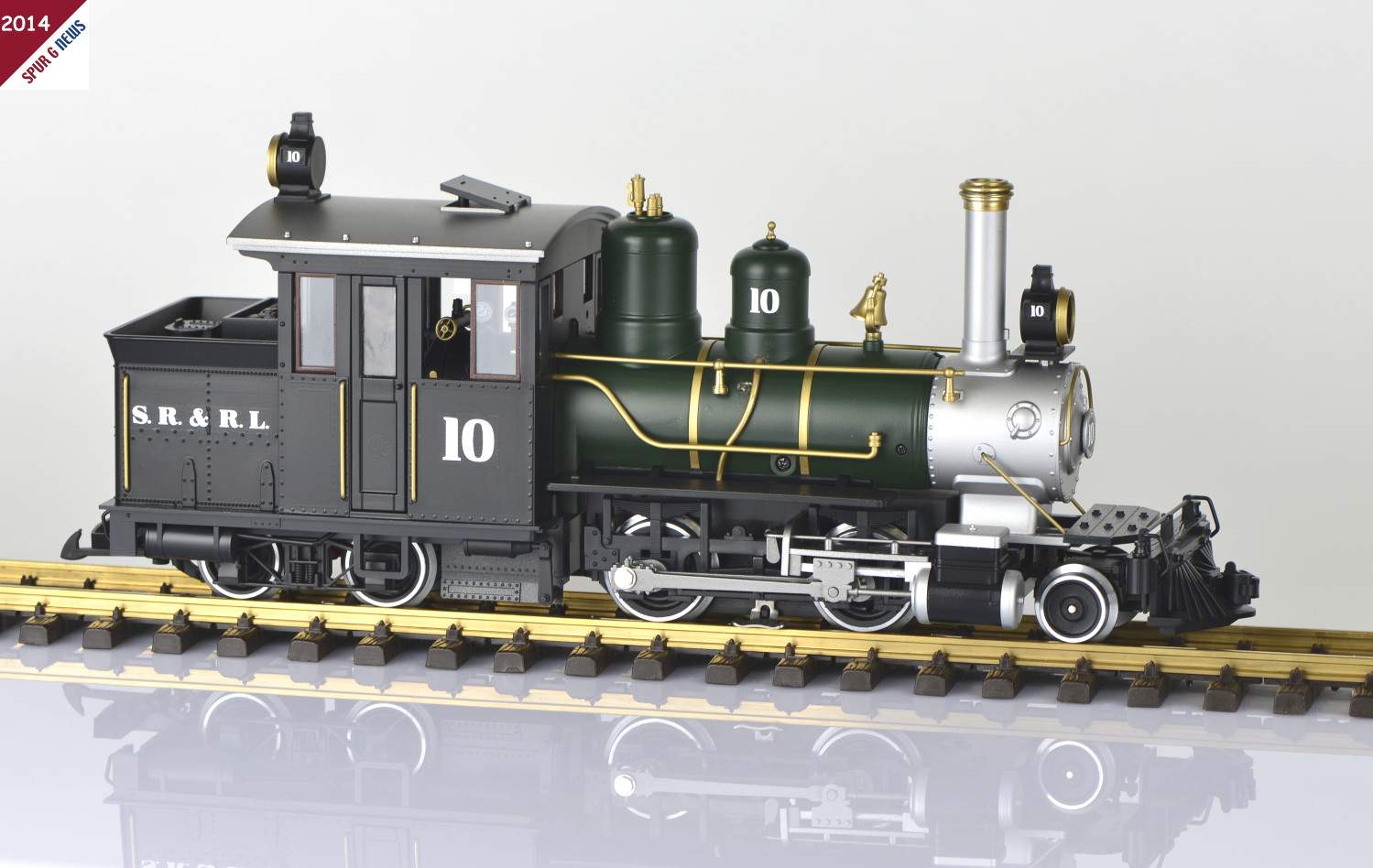 LGB Neuheit 2014 - Forney Lokomotive Nr. 10 - Art. Nr. 27253 - S.R.&R.L.