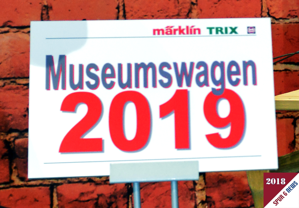 LGB Museumswagen 2019 - Vorstellung im Museum am Dienstag, 18. Dezember 2018