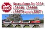 Neuauflage fr Herbst 2021 - Glacier Express von LGB 