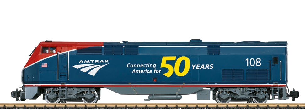 LGB Artikel Nr. 204934 - Diesellokomotive AMD 103 - Nr. 108 - Phase VI- zum 50jährigen Jubiläum