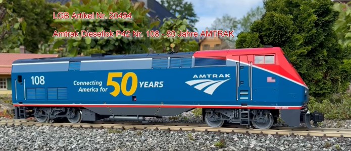 Amtrak P42 Nr. 108 - LGB Art. Nr. 20494