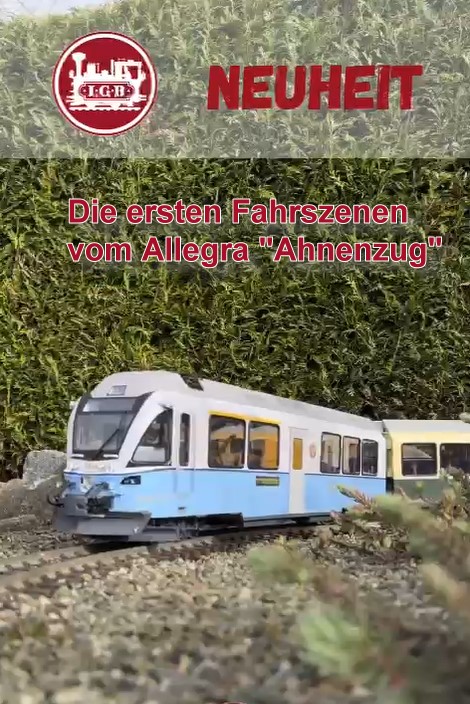 Kurzvideo vom Ahnenzug - Sommerneuheit 2024 - Art. Nr. 22227 von LGB 