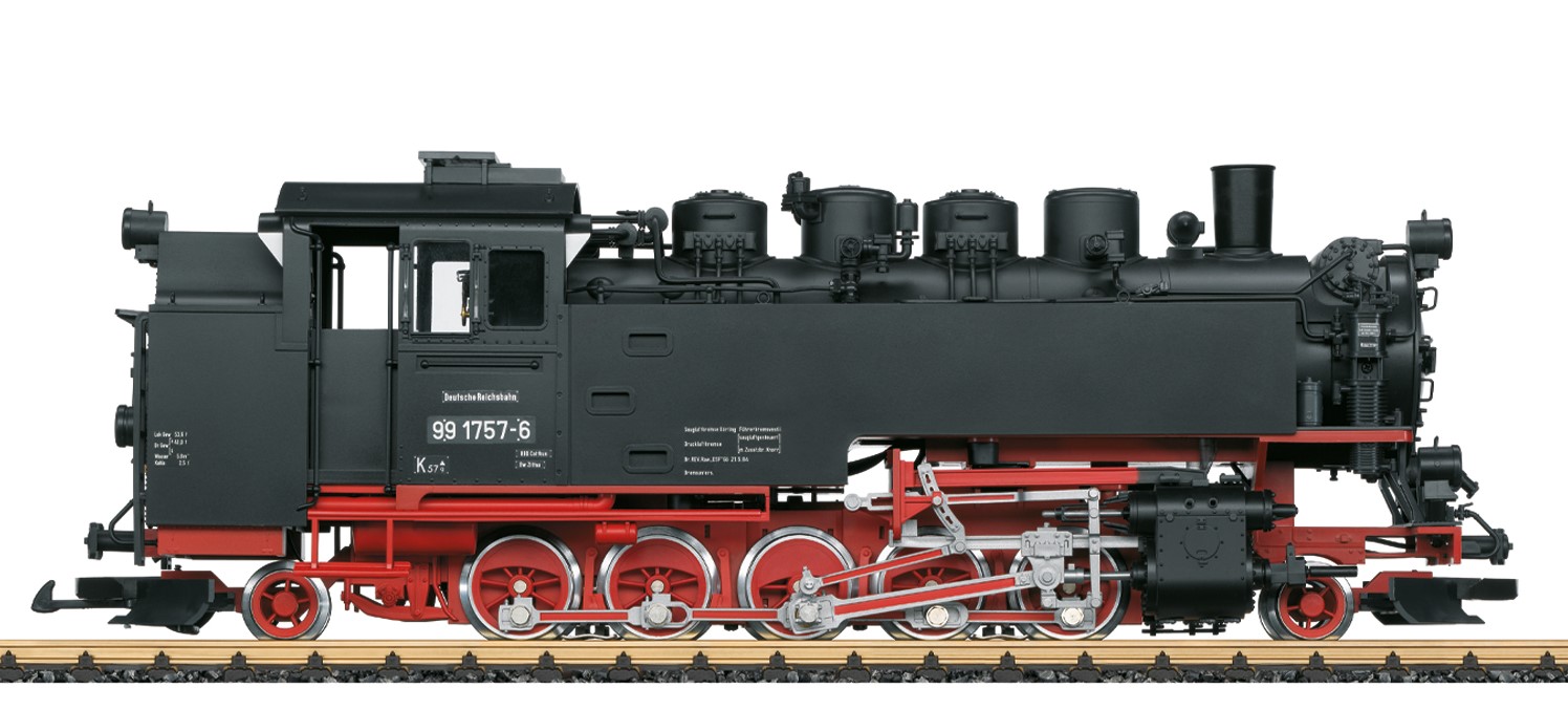 LGB Art. Nr. 21484 - DR Dampflok VII K - 99 1767-6 der Deutschen Reichsbahn