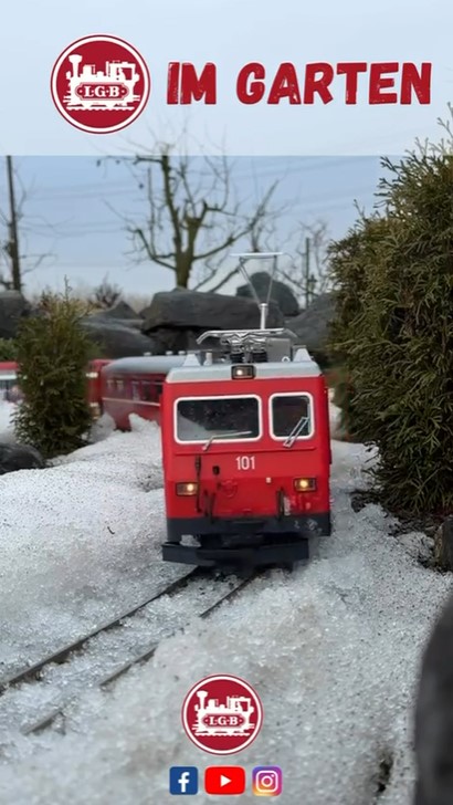 Mit der LGB im Garten!