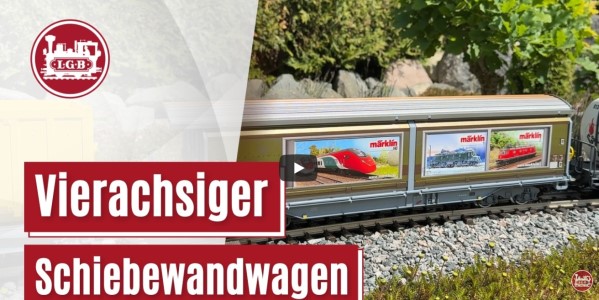 Film zum LGB Schiebewandwagen Art. Nr. 48576.