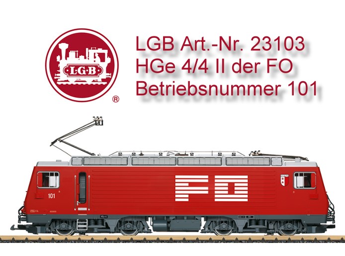Die HGe 4/4 II ist eine schmalspurige Elektrolok fr Zahnrad- und Adhsionsbetrieb. Eine erste Serie von 5 Loks wurde ab 1985 von der Furka-Oberalp-Bahn und der SBB fr die schmalspurige Brnigbahn beschafft. Mit einer Leistung von 1.932 kW  das entspricht rund 2.600 PS und einer Hchstgeschwindigkeit von 100 km/ bzw. 40 km/h auf Zahnradstrecken setzten diese Loks neue Mastbe. Da sich die Loks sehr gut bewhrten, wurden ab 1990 weitere beschafft, so dass letztendlich die SBB und die FO je 8 und die Brig-Visp-Zermatt-Bahn 5 Stck im Bestand hatten. Diese Loks sind heute noch im Einsatz, bei der Matterhorn-Gotthard-Bahn die der frheren FO und BVZ, bei der Zentralbahn die der frheren SBB-Brnigbahn. Herausragend ist die Bespannung der Glacier-Express-Zge bei der MGB zwischen Zermatt und Disentis, sowie die Autopendelzge am Furkatunnel zwischen Oberwald und Realp. In den letzten Jahren hat die MGB begonnen, die Loks grndlich zu erneuern, neben neuer Elektronik sind von auen vor allem die Scheinwerfer in LED-Technik sowie der neue Anstrich zu erkennen. So werden diese Loks auch noch viele Jahre in den Schweizer Bergen im Einsatz stehen.