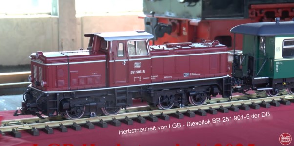 Erste Herbstneuheit 2025 von LGB - V51 DB in rot - Betriebsnummer 252 901-5 