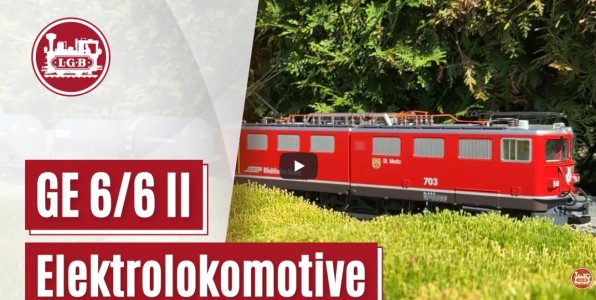 Neuer Film zur LGB Neuheit 2026 - Art. Nr.: 22064 RhB Ge 6/6 II St. Moritz