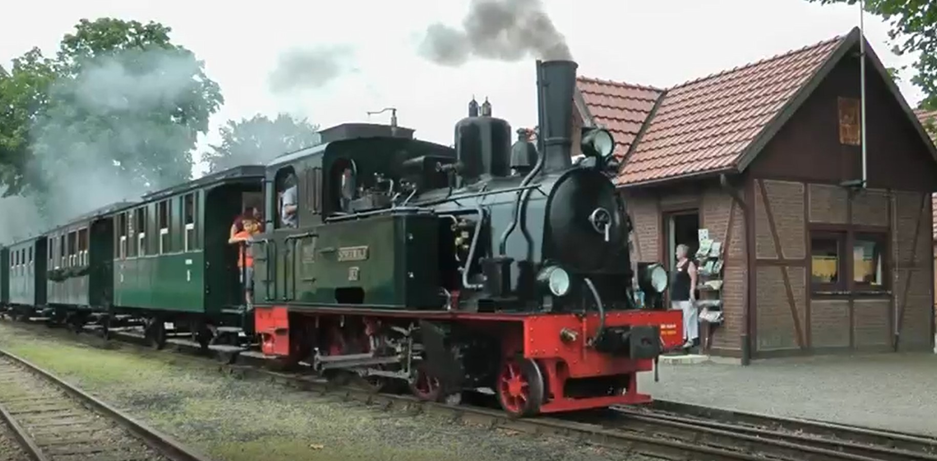 Danke an Hendrik Hauschild f�r den Film �ber die Dampflok Spreewald im Original. Das Modell von LGB - Art. Nr. 24743 - ist f�r April 2026 zur Auslieferung angek�ndigt. 