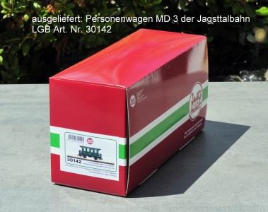 ausgeliefert: Personenwagen MD3 der Jagsttalbahn