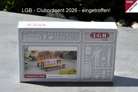 LGB Clubpr�sent 2026 - Biertischgarnitur
