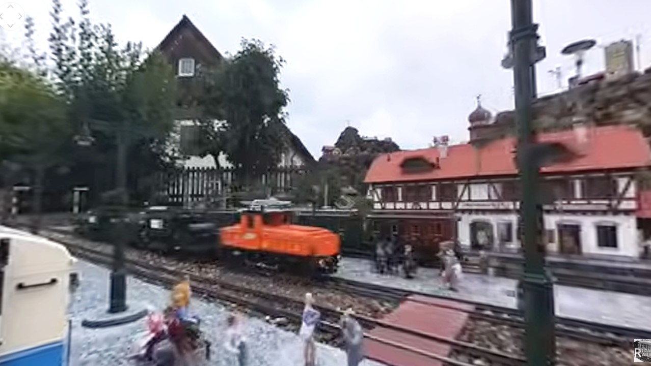 Martin's LGB Gartenbahn 360⁰ Video Fahrt auf der Anlage 50 Jahre Jubil�um