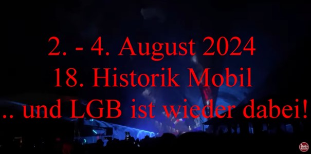 Termin vormerken! 4. bis 6. August 2024 - 18. Historik Mobil in Zittau und Bertsdorf 