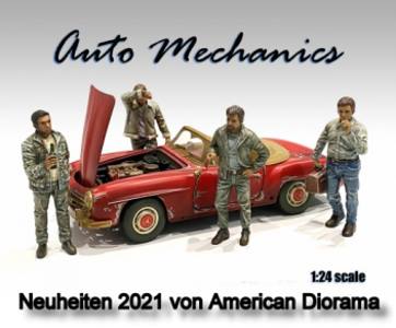 Neuheiten 2021 von american diorama - Auto Mechanics 