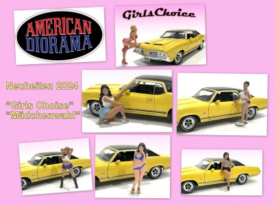 Neuheiten von American Diorama - "Girls Choise" - "Mdchenwahl" 