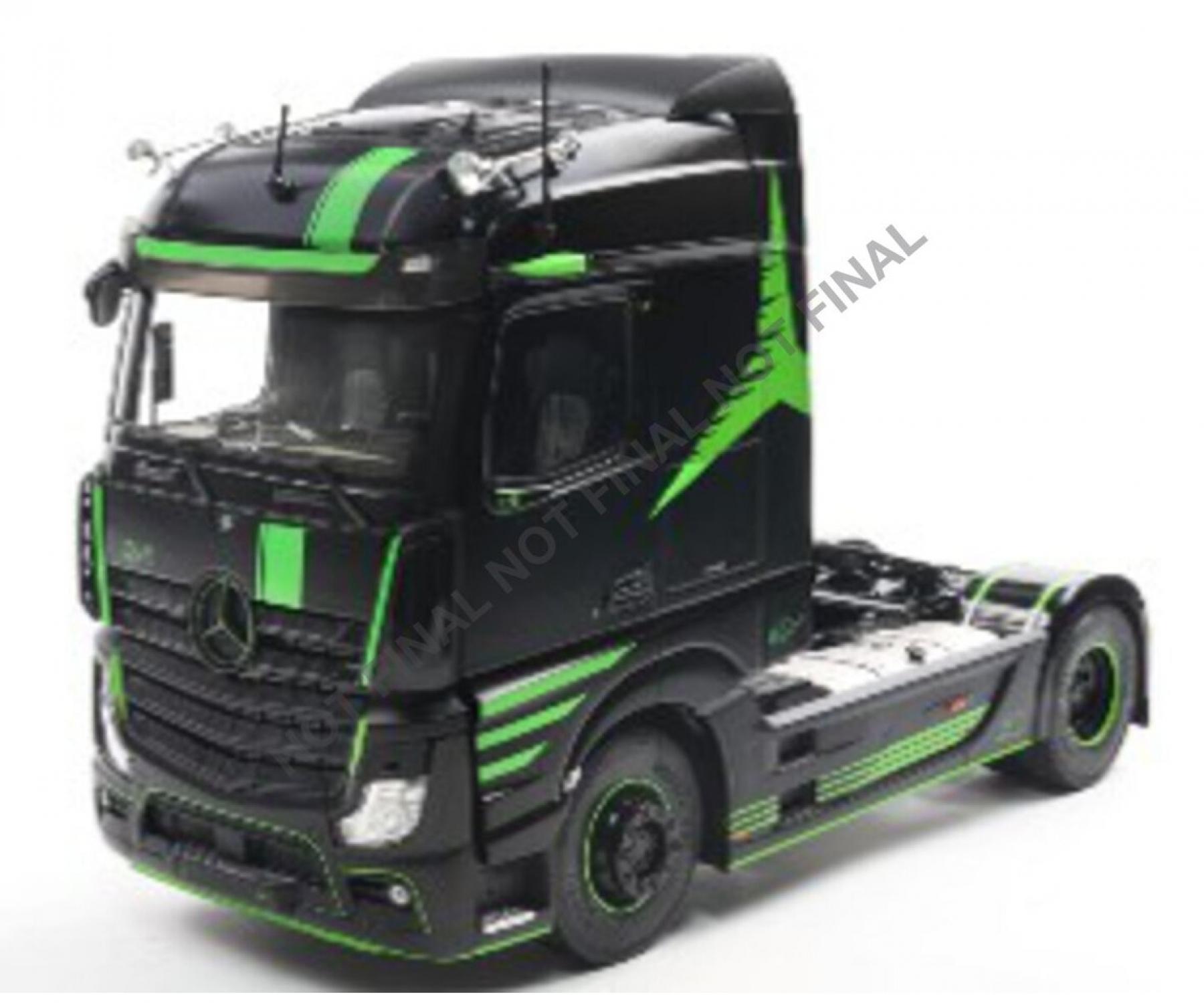 Der Mercedes‑Benz Actros prägt seit Jahren den europäischen Fernverkehr – als moderne Sattelzugmaschine mit klarer, funktionaler Formensprache. Genau diese Präsenz fängt Solido mit dem MB Actros R5 Italian Collection im Maßstab 1:24 ein.