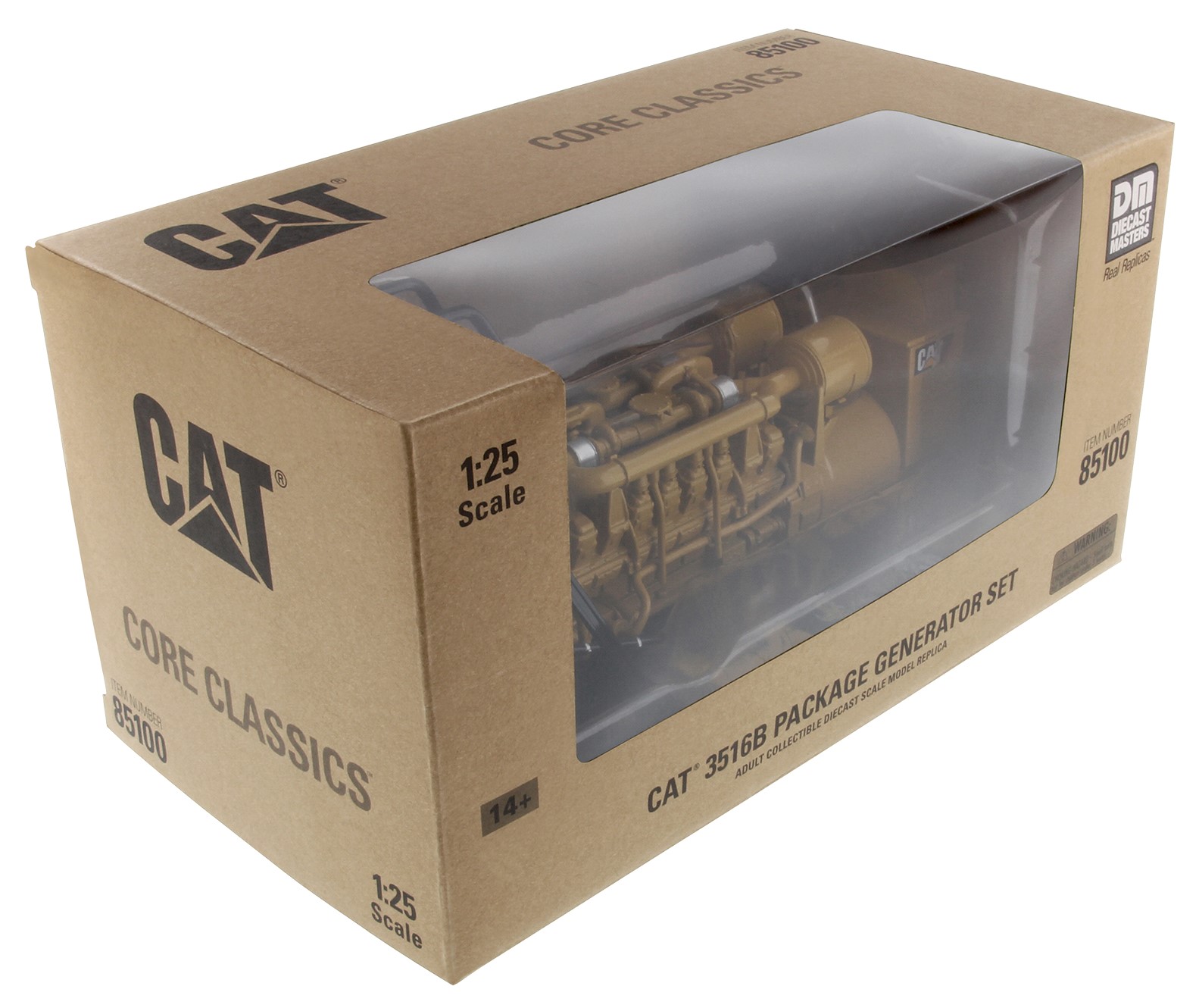 DIE CAST Caterpillar CAT 3516 B - Generator - Ladegut