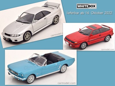WHITEBOX - Automodelle ab 14. Oktober 2022 lieferbar! 