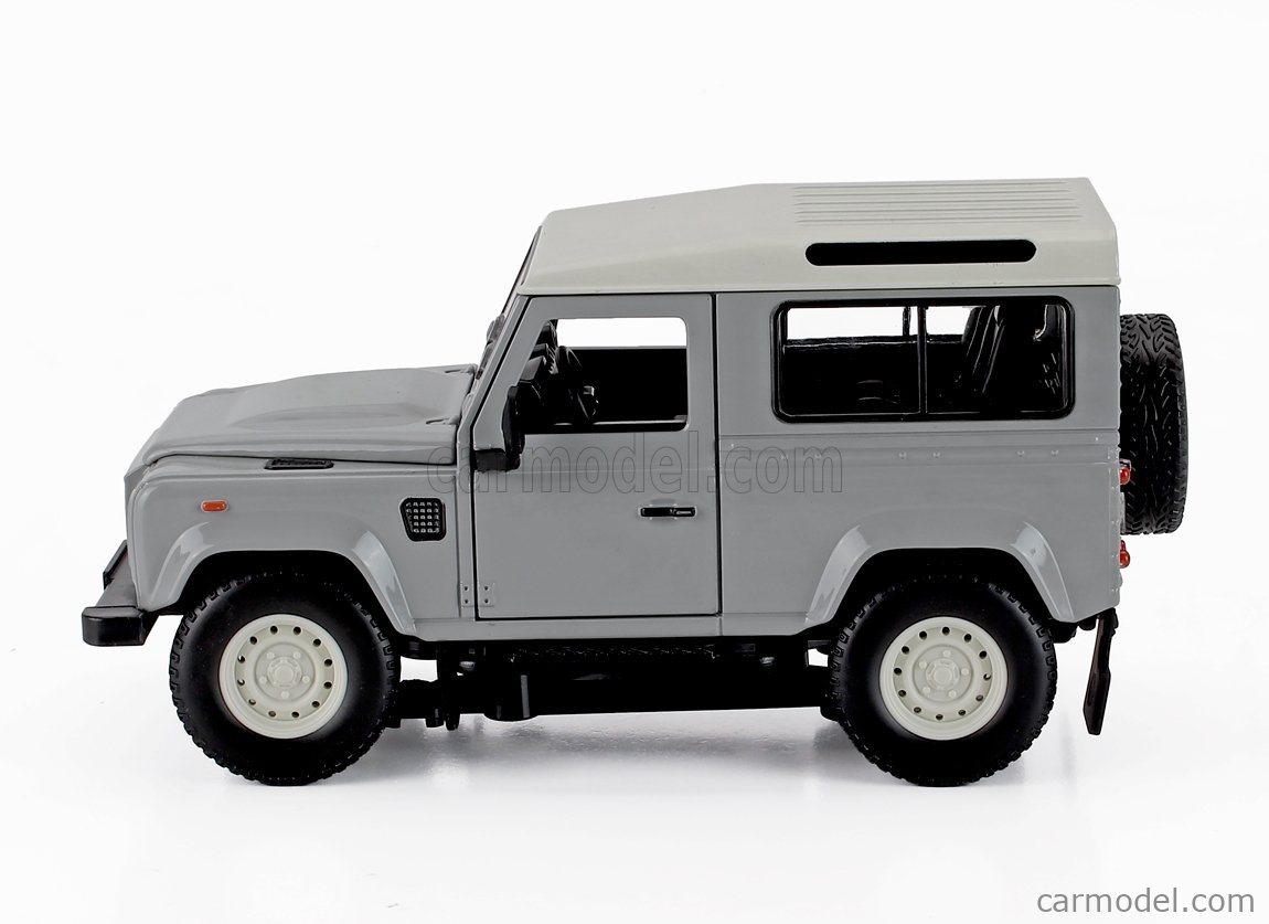 RE-EL Toys - Land Rover DEFENDER 90 CLASSIC WORK V8 ISLAY EDITION 2023 Grau/Weiss