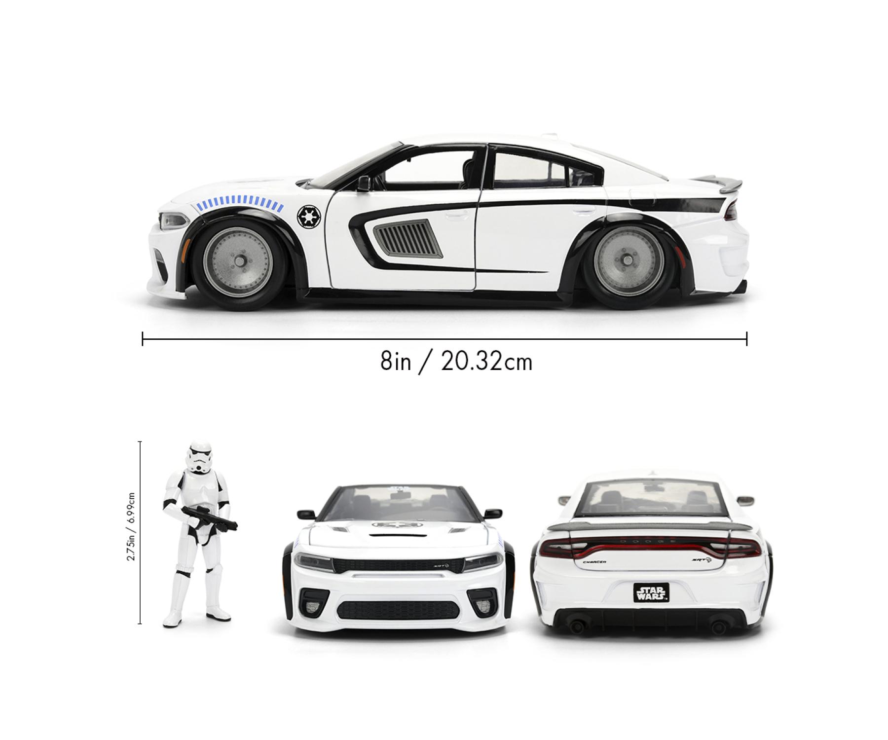 Star Wars trifft Muscle Car � Der Dodge Charger SRT Hellcat im Stormtrooper-Design kombiniert galaktisches Styling mit kraftvoller Optik