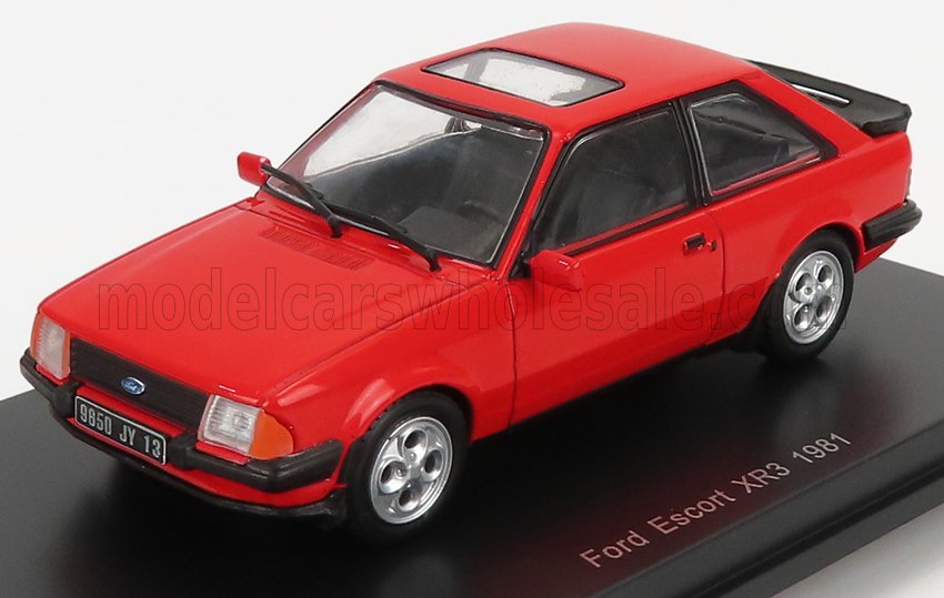 Ford, Ford England, Ford Escort, Ford Escort XR3, Baujahr 1981, rot, Hachette-Generation-GTI-Collection, 