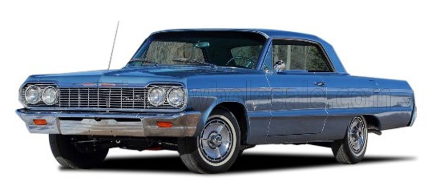 Chevrolet - Impala - Baujahr 1964, Blau, Epoche III, Maisto 32908, mocelcarwholesale 159385