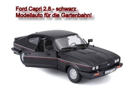 Wie wäre es mit einem schwarzen Ford Capri! 