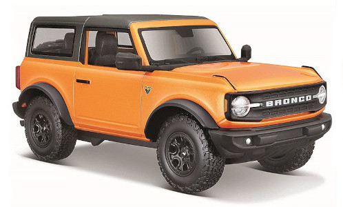 Maisto Nr. 254824, Ford Bronco Badlands, orange/matt-schwarz, 2021