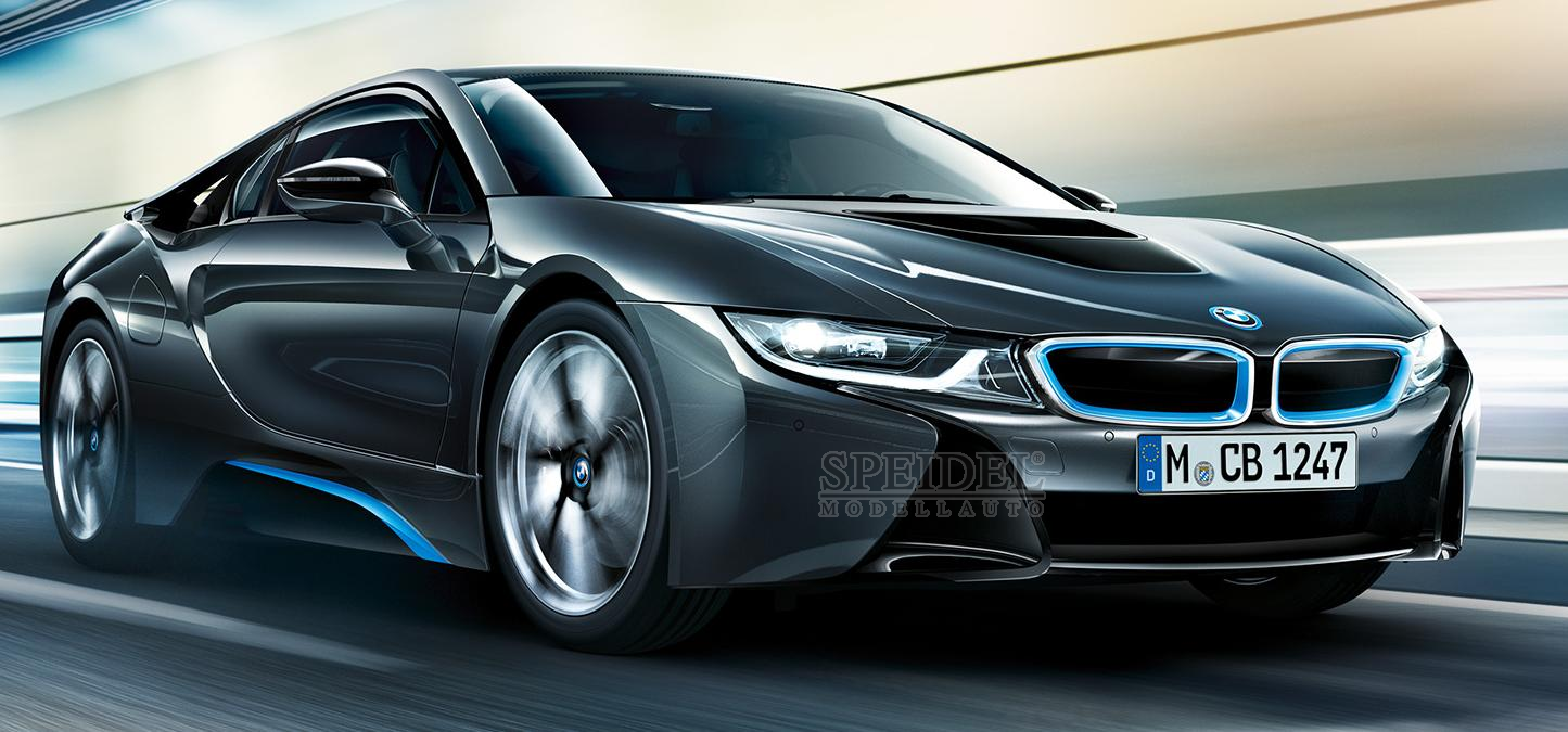 Bburago Neuheit 2015, BMW i8, Modellauto 1:24, Fertigmodell, Kunststoff-Metall, Metall-Kunsststoff, BMW i8, 