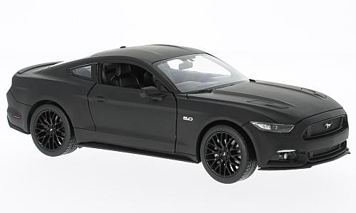 Ford Mustang GT, matt-Schwarz, Baujahr 2015, WEL24062MA-BLACK