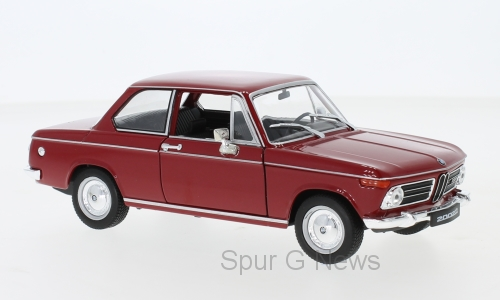 Welly, Renault, Renault R8, Renault R8 Giordini, rot, Baujahr 1962 bis 1973, WEL24015red