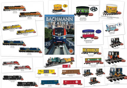 Neuheiten von Bachmann - 2022 - Dash 9, Güterwagen mit Bewegung, Boxcars, Speeder und EGGliner