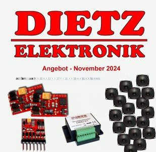 DIETZ - Teile- und Decoder-Paket  11/2024! 