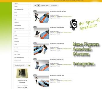 Bei FGB Berlin gibt es neue Figuren von American Diorama - Fotografen