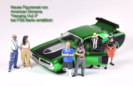 neues Figurenset "Haning Out 3" von American Diorama by FGB Berlin
