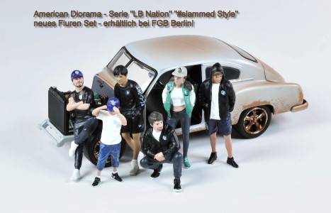 neues Figurenset "LB Nation" "Liberty Walk" #slammed von American Diorama by FGB Berlin