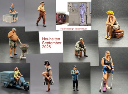 figurendesign Volker Bauer - Neuheiten September 2026