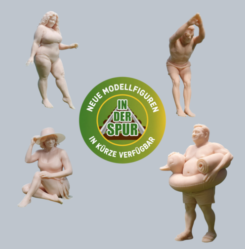 Neue Figuren f�r das Bad oder den See von IN DER SPUR 