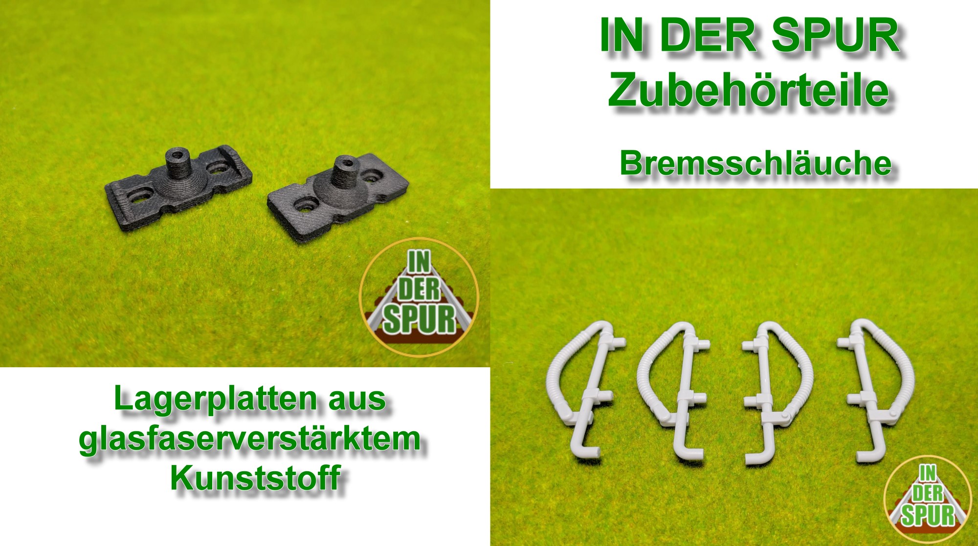 Bei �IN DER SPUR� gibt es nun auch Zubeh�rteile f�r LGB oder PIKO Waggons. 