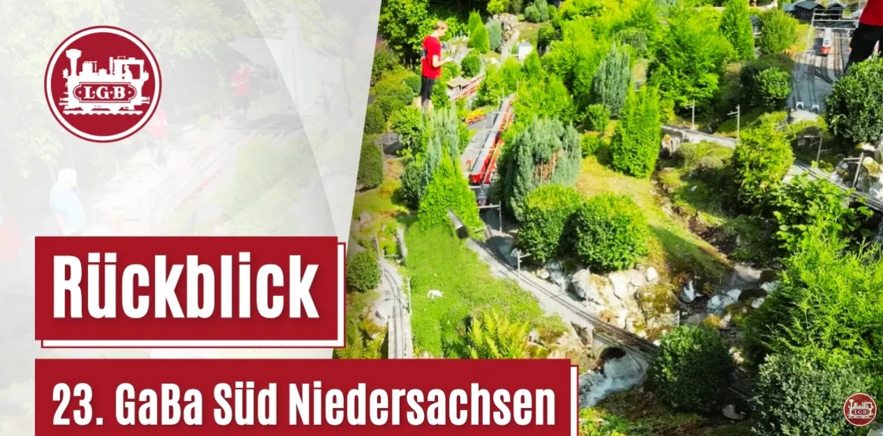 Im August ist das Gartenbahntreffen S�d Niedersachsen das Ziel der LGB Freunde. Das einzigartige Layout der LGB Freunde Ith im Garten von Michael Timpert lockte nicht nur RhB Fahrer nach Eschershausen. Am 15. und 16 August 2026 standen die Besucher Schlange, um auf �ber einem Kilometer Streckenl�nge tolle LGB Z�ge sowie ein einmaliges Modell zu bestaunen. LGB war selbstverst�ndlich mit einem Stand vor Ort!