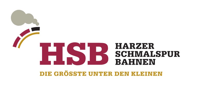 LOGO der Harzer Schmalspur Bahnen - hier kommen Sie zur WEB Seite der HSB 